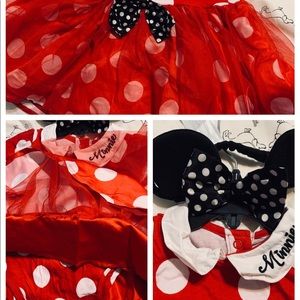 Minnie red costume